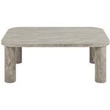 Actona Svetlo siva mizica v marmornem dekorju 75x100 cm Solano – | Shoptok.si