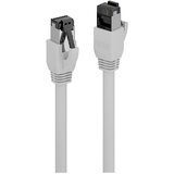 Lindy 47434 RJ45 omrežni kabel\, Patch kabel CAT 8.1 S/FTP 2.00 m siva 1 kos, (20419850) | Shoptok.si