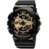 Sat SKMEI LE-22406 - Crna / Zlatna KP22406 | shoptok.hr