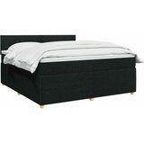  Boxspring krevet s madracem Crna 140 x 200 cm Tkanina | shoptok.hr