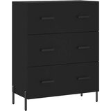 The Living Store Komoda črna 69,5x34x90 cm inženirski les - Komoda, (21503284) | Shoptok.si