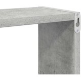  Kockaste zidne police 4 kom boja betona 80x15x26,5 cm drvene | shoptok.hr
