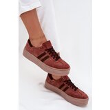 Zazoo Women's Suede Sneakers on Platform | Shoptok.si