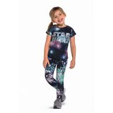Bas Bleu Girls' leggings ROXI stretchable with colorful print Cene'.'