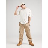 Hugo Majica 'Nalono' pastelno modra / off-bela | Shoptok.si