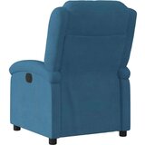  Naslonjač plavi baršunasti | shoptok.hr