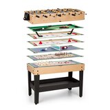 OneConcept Game-Star, igralna miza s 37 igrami, veliko iger, prostor za shranjevanje, MDF | Shoptok.si