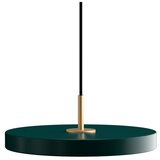 UMAGE Tamno zelena LED viseća svjetiljka s metalnim sjenilom ø 31 cm Asteria Mini – Cijene