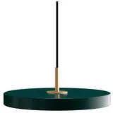 tamno zelena led viseća svjetiljka s metalnim sjenilom ø 31 cm asteria mini –
