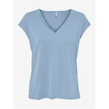 Only Light blue womens basic T-shirt Free - Women | Shoptok.si