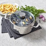 De buyer Milady kozica+pokrov 28cm / 2 ročaja / indukcija / inox, (20828765) | Shoptok.si