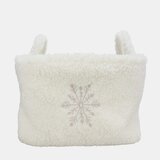 Sinsay Božićna košara za pohranu s ručkama i motivom pahuljice | shoptok.hr