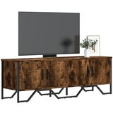 vidaXL TV ormarić boja dimljenog hrasta 122x34x41 cm konstruirano drvo | shoptok.hr