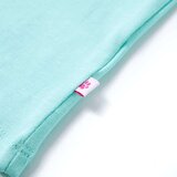  Dječja majica svijetla boja mente | shoptok.hr