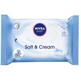 NIVEA ZA BEBE I DECU Nivea baby vlažne maramice soft&cream 63kom Cijene