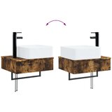  Zidni sudoper Dimljeni hrast 50 x 41 x 39 cm Konstruirano drvo | shoptok.hr