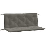  Jastuci za vrtnu klupu 2 kom tamnosivi 120x50x7 cm tkanine | shoptok.hr