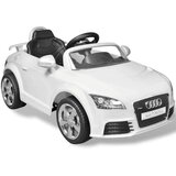 RS Audi TT RS električni avto za otroke z dalinjcem bele barve | Shoptok.si