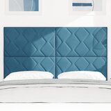  Uzglavlje Tamno plava 144 cm Baršun - Tamno plava 140 cm Visoki uzglavlje | shoptok.hr