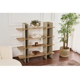 Hanah home Polica za knjige Shb-017-B, 120x31x120 cm, Siva | Eponuda.ba