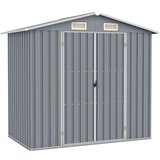 Furnova Vrtna lopa siva 205x129x183 cm pocinkano jeklo, (21912678) Cene