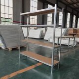 SUPERHOME 160x160x40cm 4x175kg Metalna Montažna Polica Slike