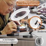 VEEMAGNI LED Povečevalna Namizna Svetilka z Lupo | Shoptok.si