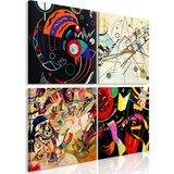  Slika - Colours Dance (4 Parts) 80x80 Cijene