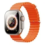 M9 Ultra Amoled 2" orange Smart Watch ( 0247 )