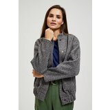 Moodo Marisse Women's Jacket L-Ku-4300 Grey | shoptok.hr
