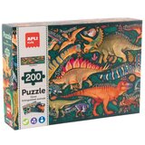 Apli Slagalica Izumrle životinje: Dinosauri, 200 dijelova 20609 Cijene