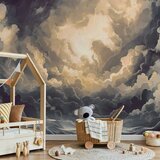  Foto tapeta - Epic Light Play: The Sun Battling for Dominance Over the Clouds 250x175 | shoptok.hr