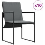  Vrtni set za objed 15 pcs Crna Čelik | shoptok.hr