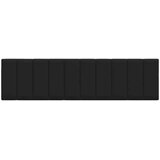  Jastuk za uzglavlje Hanko crni 180 cm od tkanine | shoptok.hr