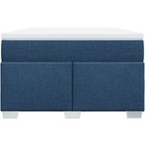  Krevet s oprugama i madracem plavi 120 x 190 cm od tkanine | shoptok.hr