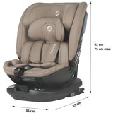 Coccolle Otroški avtosedež 0-36 kg 360 isofix 40-150 cm Velsa Taupe brown | Shoptok.si