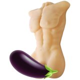 HiSmith STOY0470 Male Body Torso 3D Realistic Sex Toy Doll with Big Dildo Skin | Shoptok.si