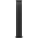 Monster dizajnerski ploski radiatorji matt black 1800 mm x 280 mm, (21569781) | Shoptok.si