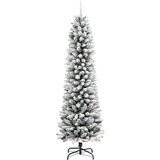 vidaXL Umestno božično drevo med 300 LED Zelena in bela 180 cm | Shoptok.si