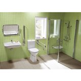 Jika H8137140001041 Mio 64 x 55 cm keramični umivalnik za invalide | Shoptok.si