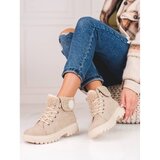 SHELOVET Women's trappers with sheepskin Shelovet Cene