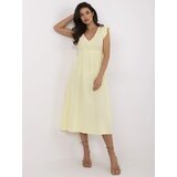 Italy Moda Dress-MI-SK-122126.77-light yellow | shoptok.hr