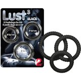 You2Toys - Prstan za penis Lust trio - črn | Shoptok.si