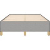  Okvir za krevet bez madraca svjetlosivi 120x190 cm od tkanine | shoptok.hr