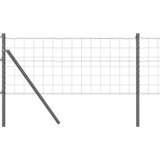 Euro Ograđivanje Ukop 10 x 0,6 m Čelik premazan PVC-om Siva | shoptok.hr