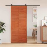  Vrata staje Voštanosmeđa 90 x 208 cm Masivna borovina | Eponuda.com