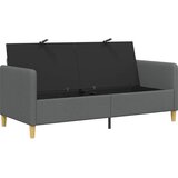 SOFA s pohranom Tamnosiva 172 x 78 x 87 cm Poliester | shoptok.hr