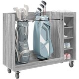 Golf ormar s kotačem Jednobojno Siva Sonoma 120 x 45 x 98 cm | shoptok.hr