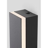 Nova Luce Mat črna aluminijasta LED stenska svetilka Colby – | Shoptok.si