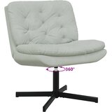  Stolac za opuštanje s rotacijom Svijetlo siva 63 x 75 x 76 cm | shoptok.hr